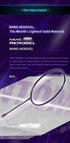 Victor Auraspeed Fantome Badminton Racket