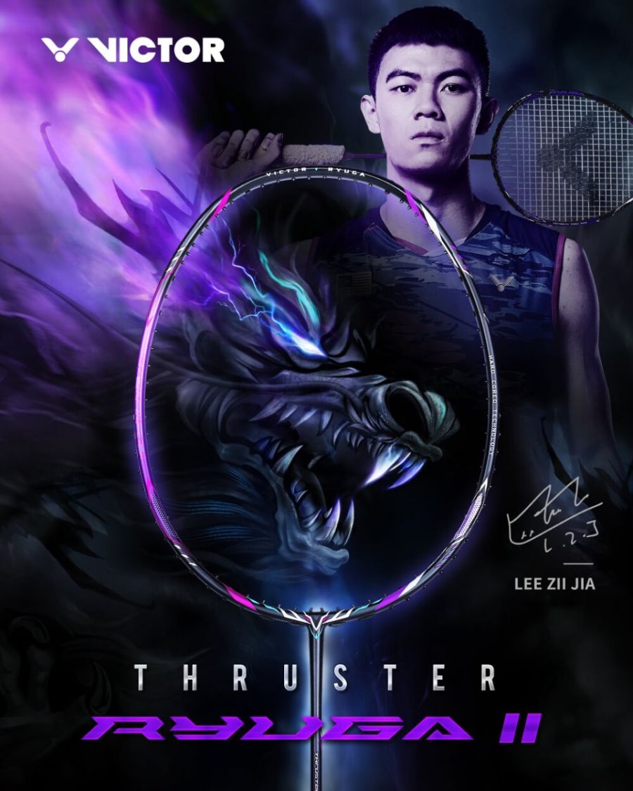 Victor Thruster K RYUGA II Badminton Racket