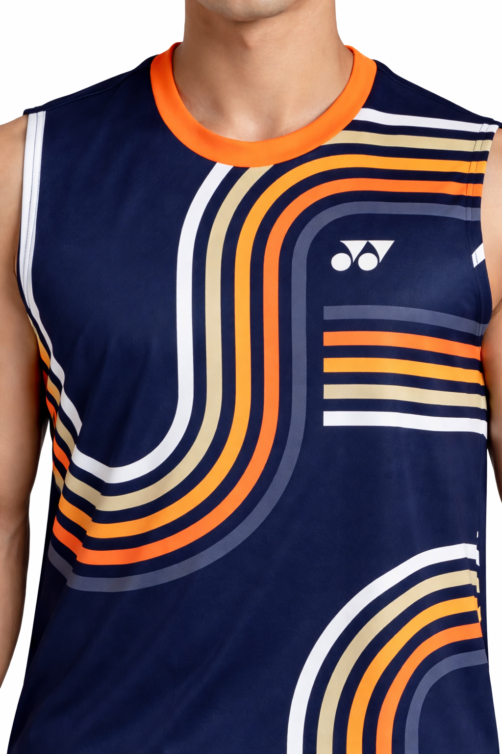 YONEX YO26025EX India Open 2026 Sleeveless T-Shirt | Premium Badminton Jersey