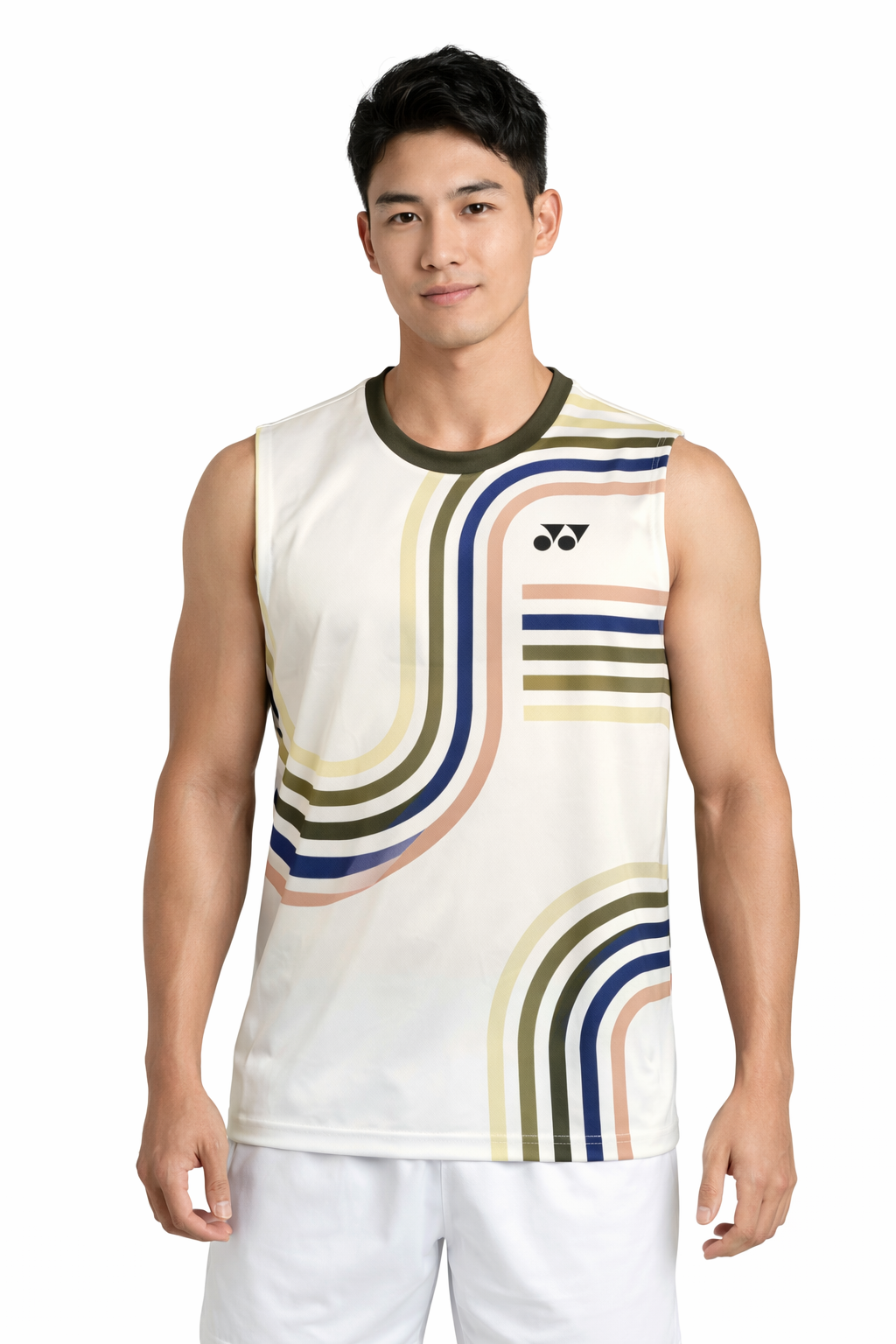 YONEX YO26025EX India Open 2026 Sleeveless T-Shirt | Premium Badminton Jersey