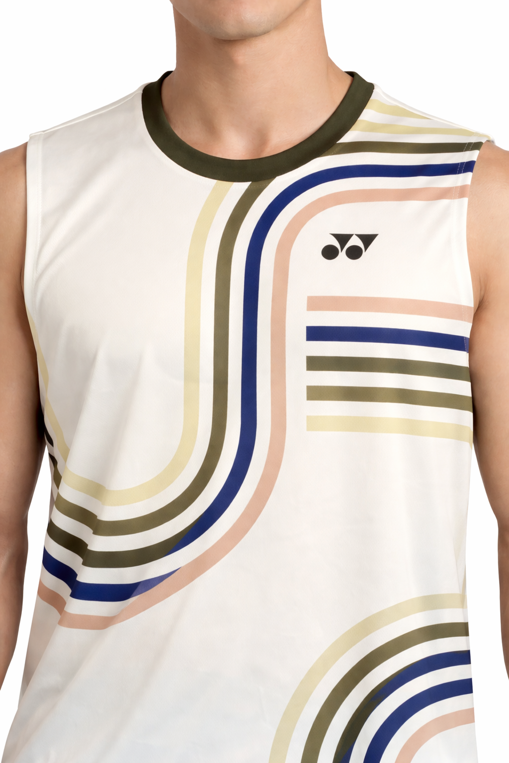 YONEX YO26025EX India Open 2026 Sleeveless T-Shirt | Premium Badminton Jersey