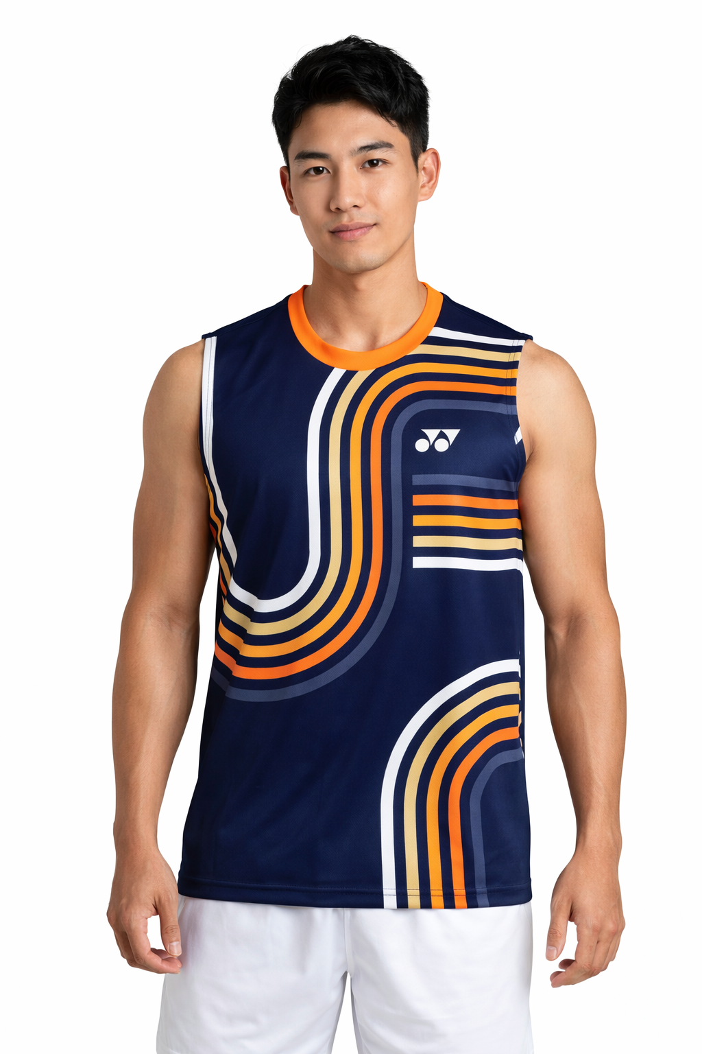 YONEX YO26025EX India Open 2026 Sleeveless T-Shirt | Premium Badminton Jersey