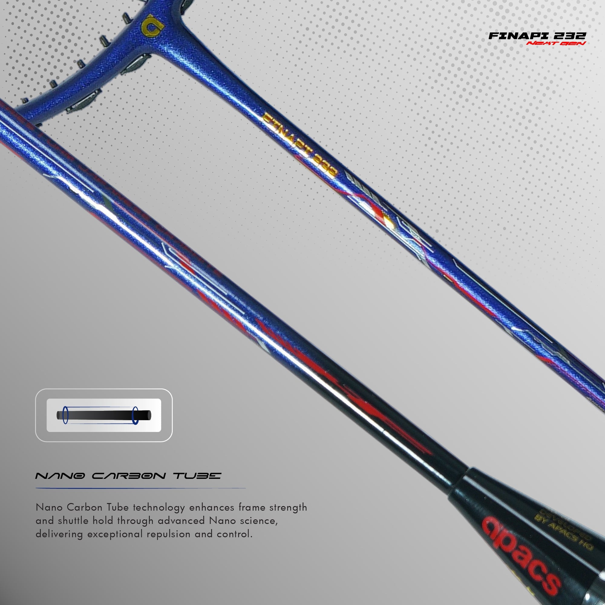 Apacs Finapi 232 Next Generation Badminton Racket