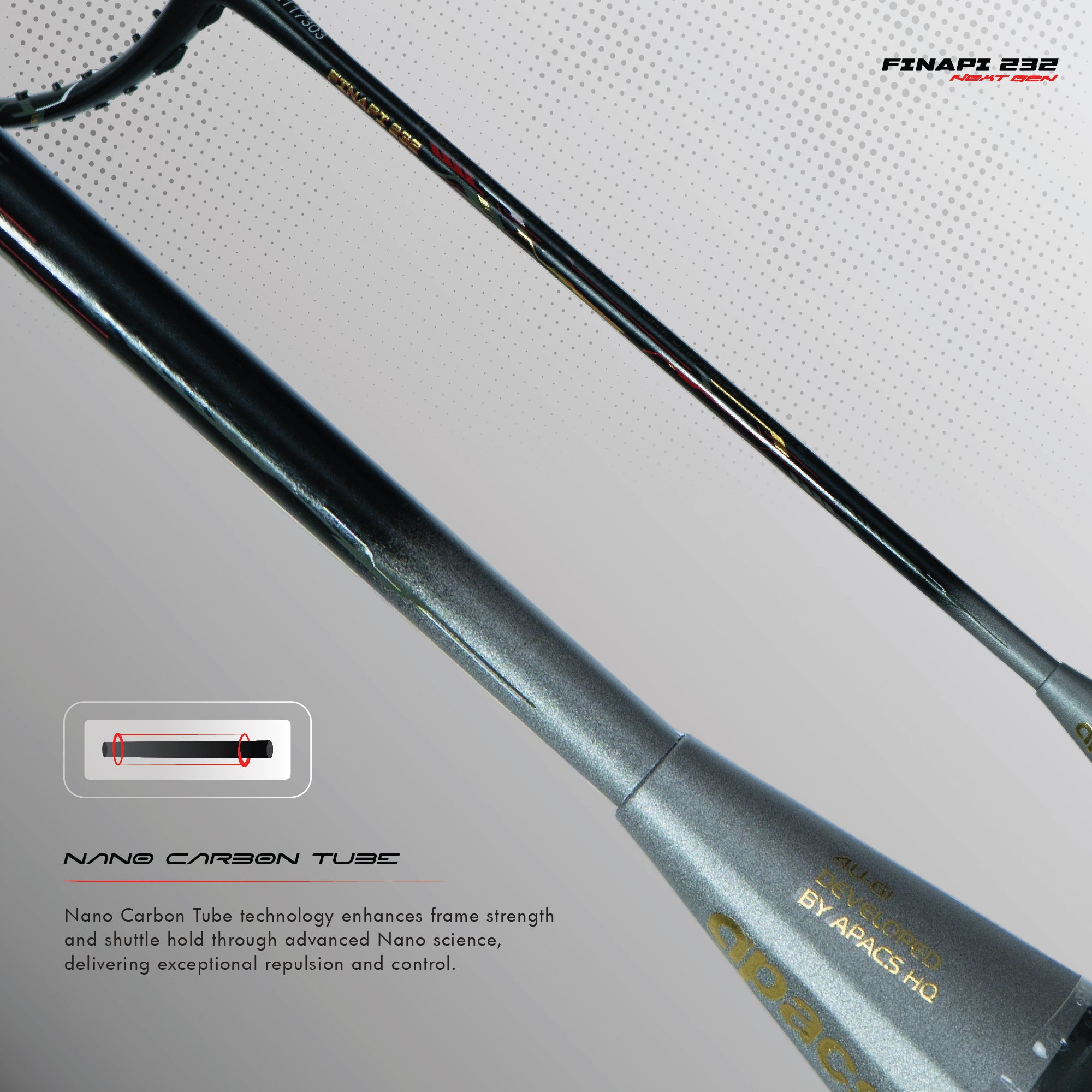 Apacs Finapi 232 Next Generation Badminton Racket