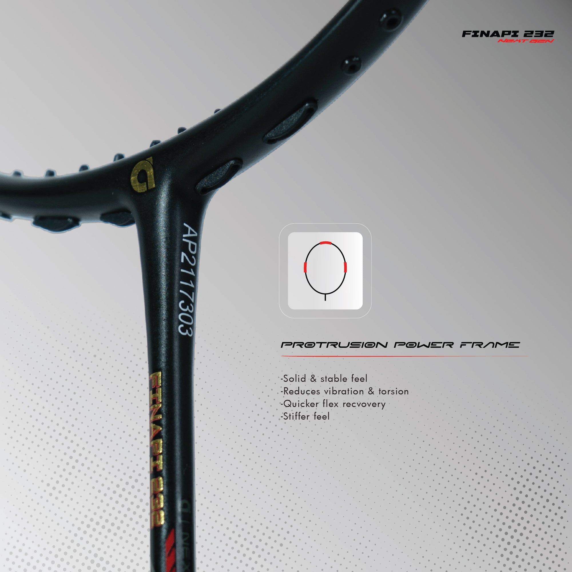 Apacs Finapi 232 Next Generation Badminton Racket