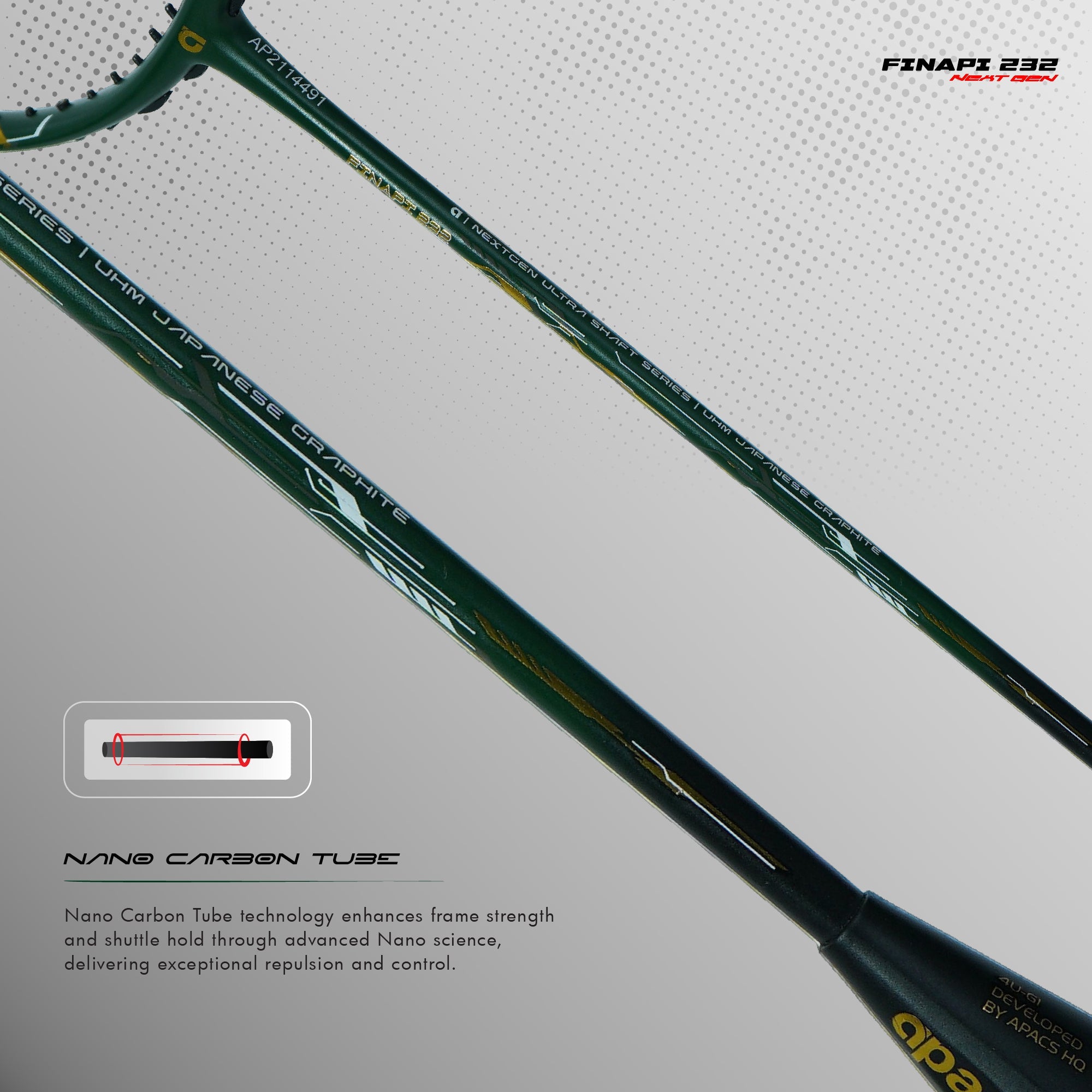 Apacs Finapi 232 Next Generation Badminton Racket