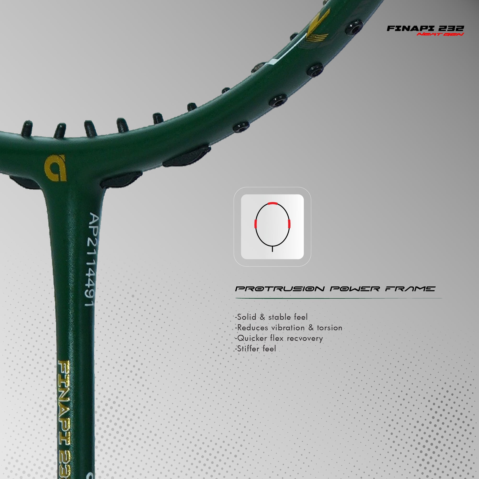 Apacs Finapi 232 Next Generation Badminton Racket