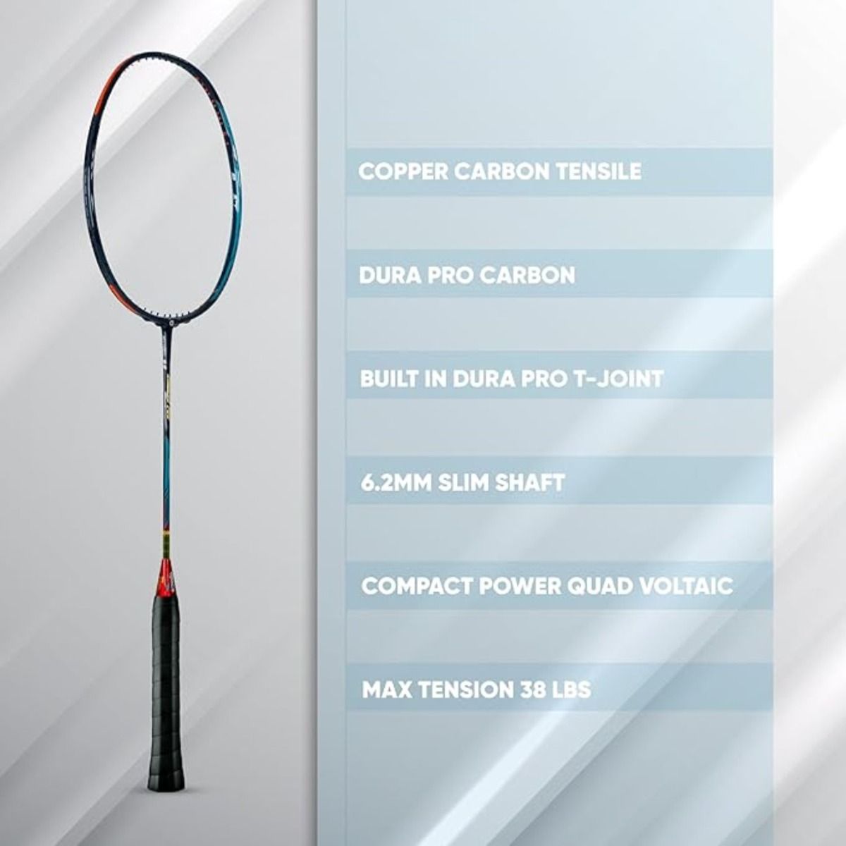 APACS Ziggler Pro 6.2 Badminton Racket