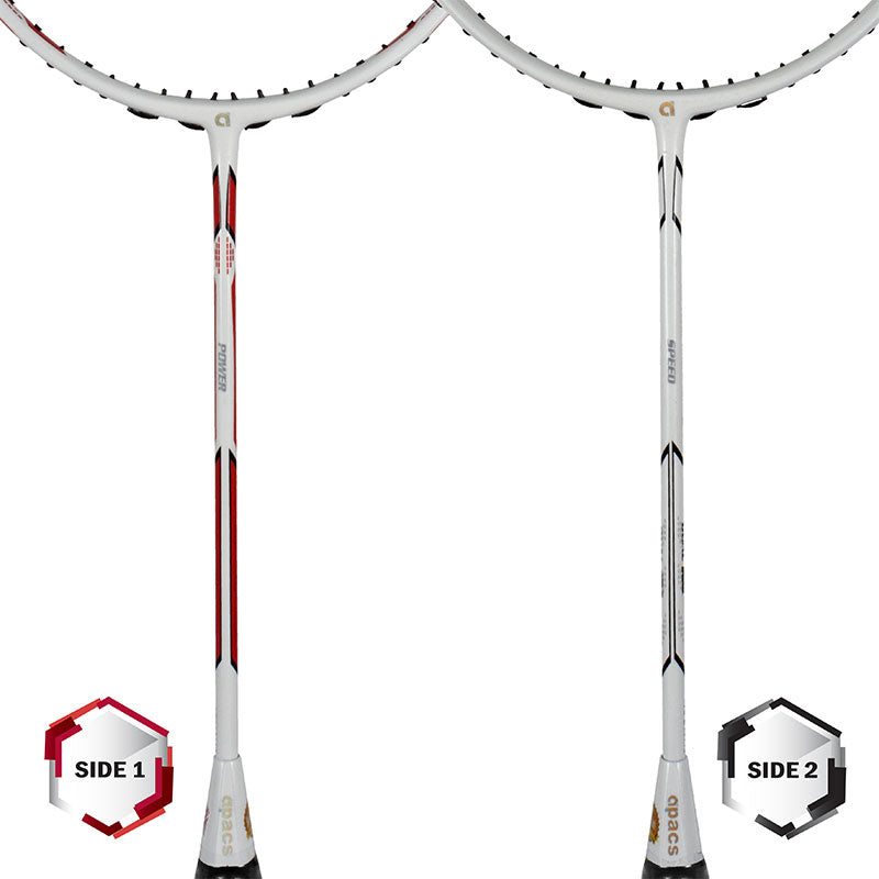 APACS Dual 100 Badminton Racket | Power & Speed