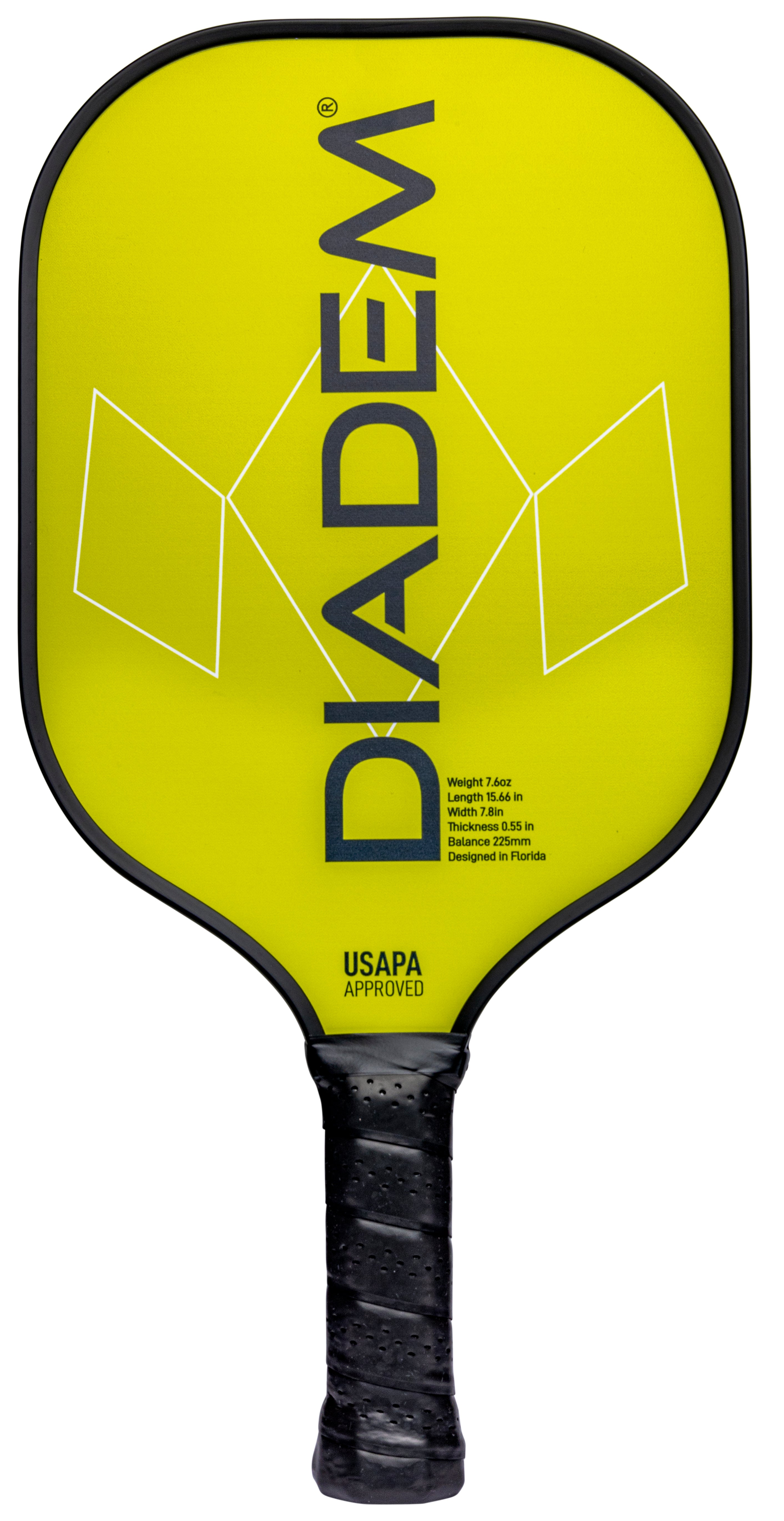 Lightweight Diadem Hero Pickleball Paddle with Grip