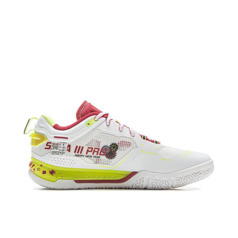 Li-Ning Saga 3 III Pro Non-Marking Badminton Shoes – Lightweight Grip & Stability