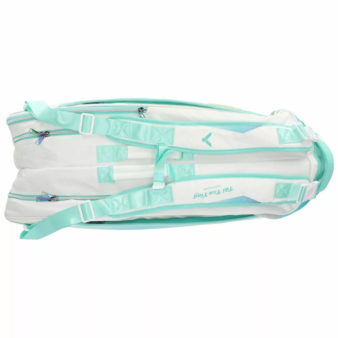 Victor Tai Tzu Ying 6 Piece Racket Bag BR5233TTY AR (Bright White/ Cockatoo Green)