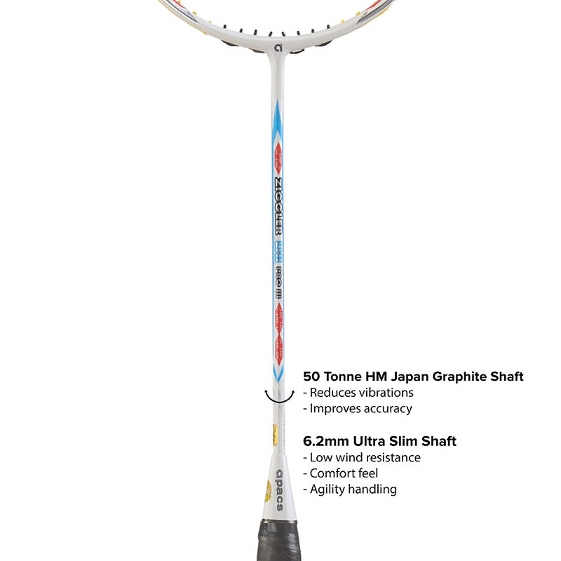 APACS Ziggler LHI Pro III(3) Badminton Racket