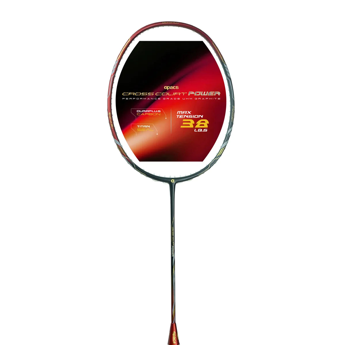 APACS Cross Court Power Badminton Racket