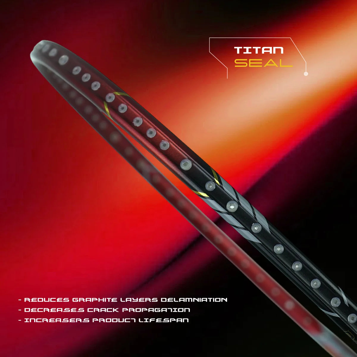 APACS Cross Court Power Badminton Racket