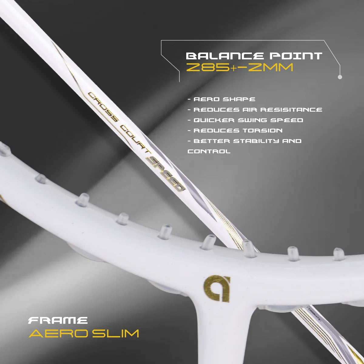 APACS Cross Court Speed Badminton Racket