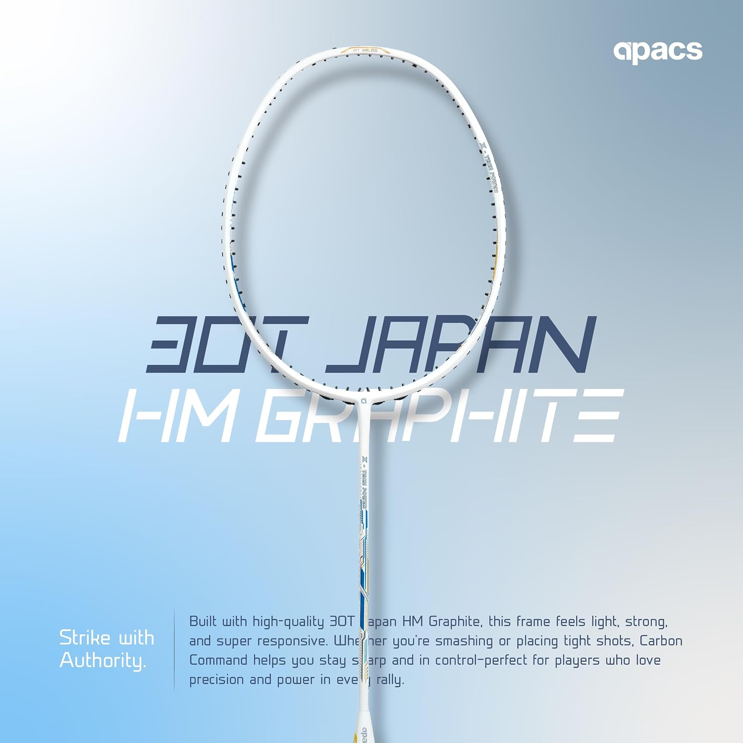 APACS X-Tech Power Badminton Racket