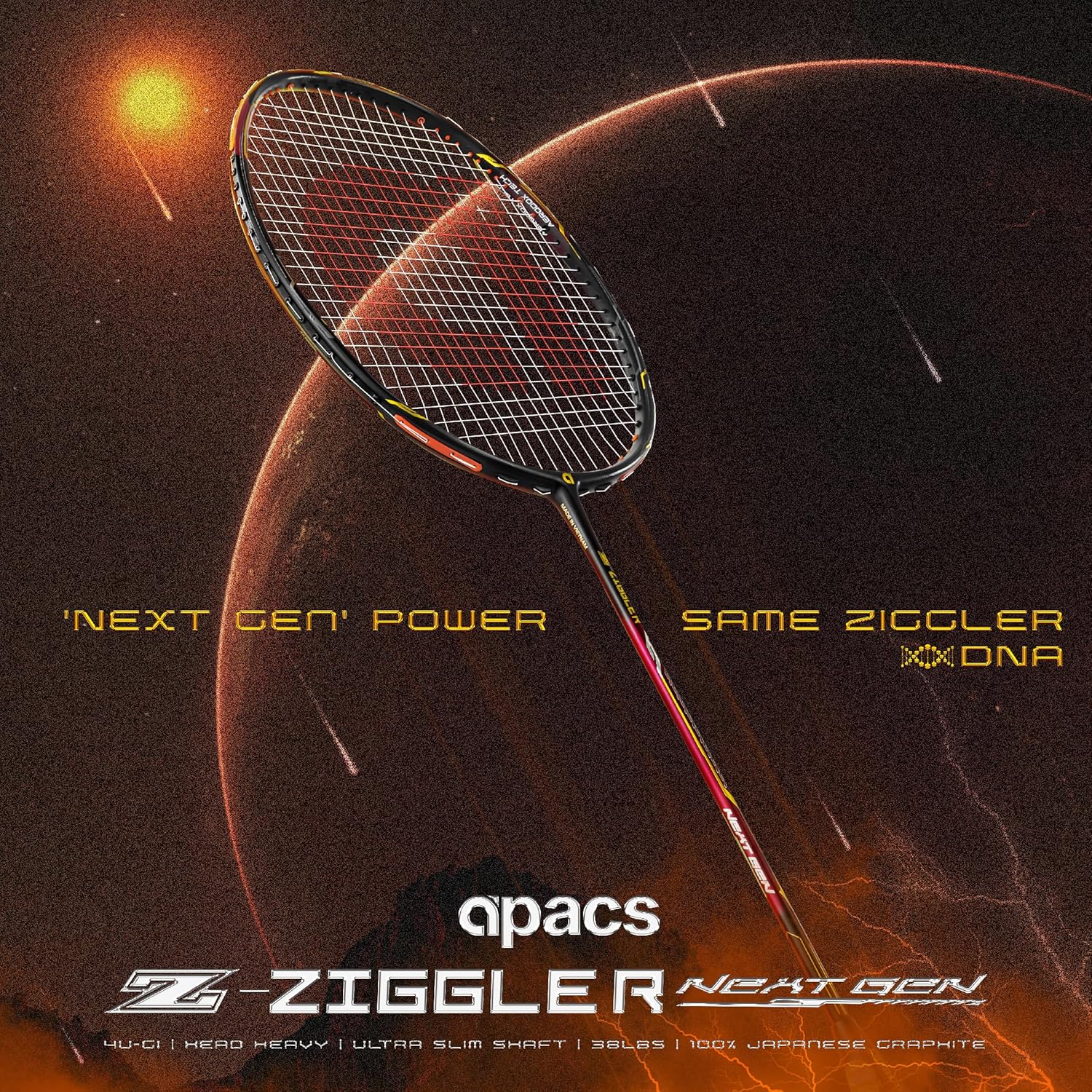 Apacs Ziggler Next Generation Badminton Racket