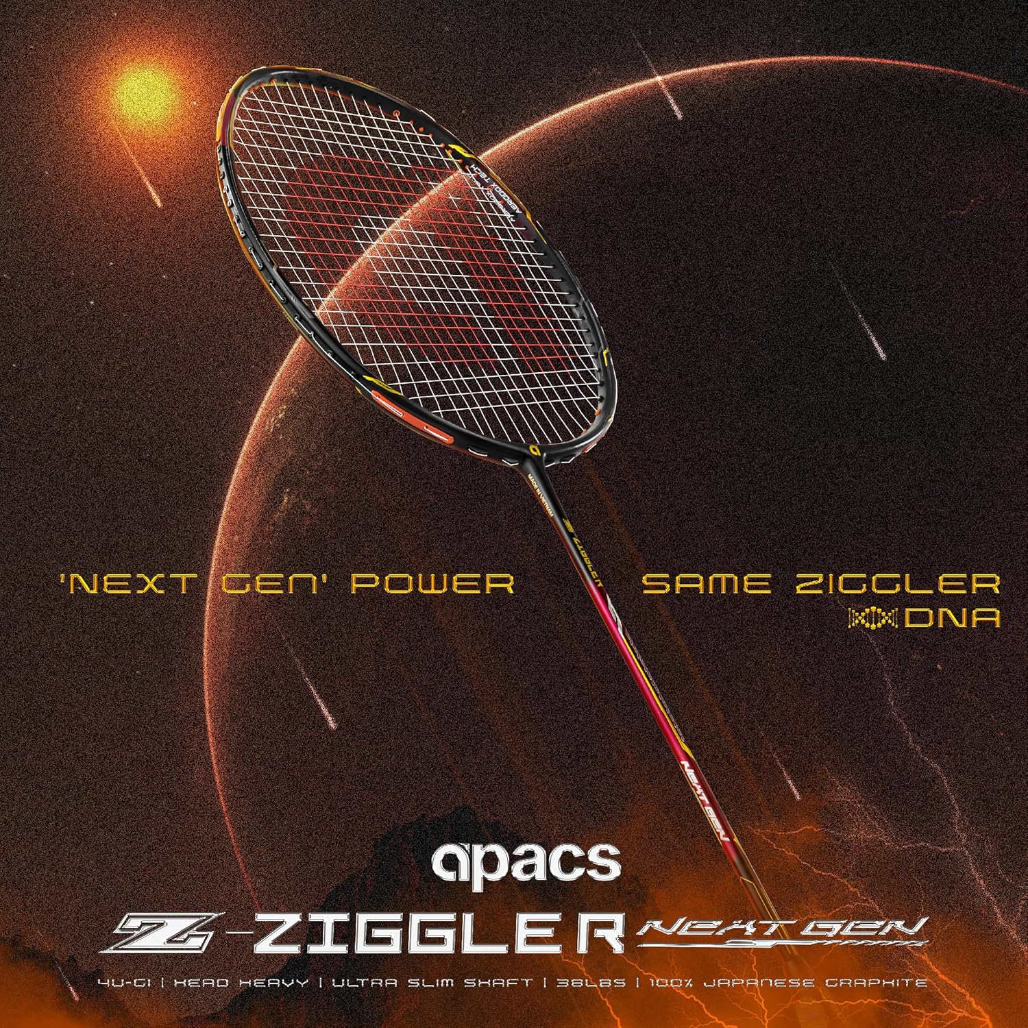 Apacs Ziggler Next Generation Badminton Racket