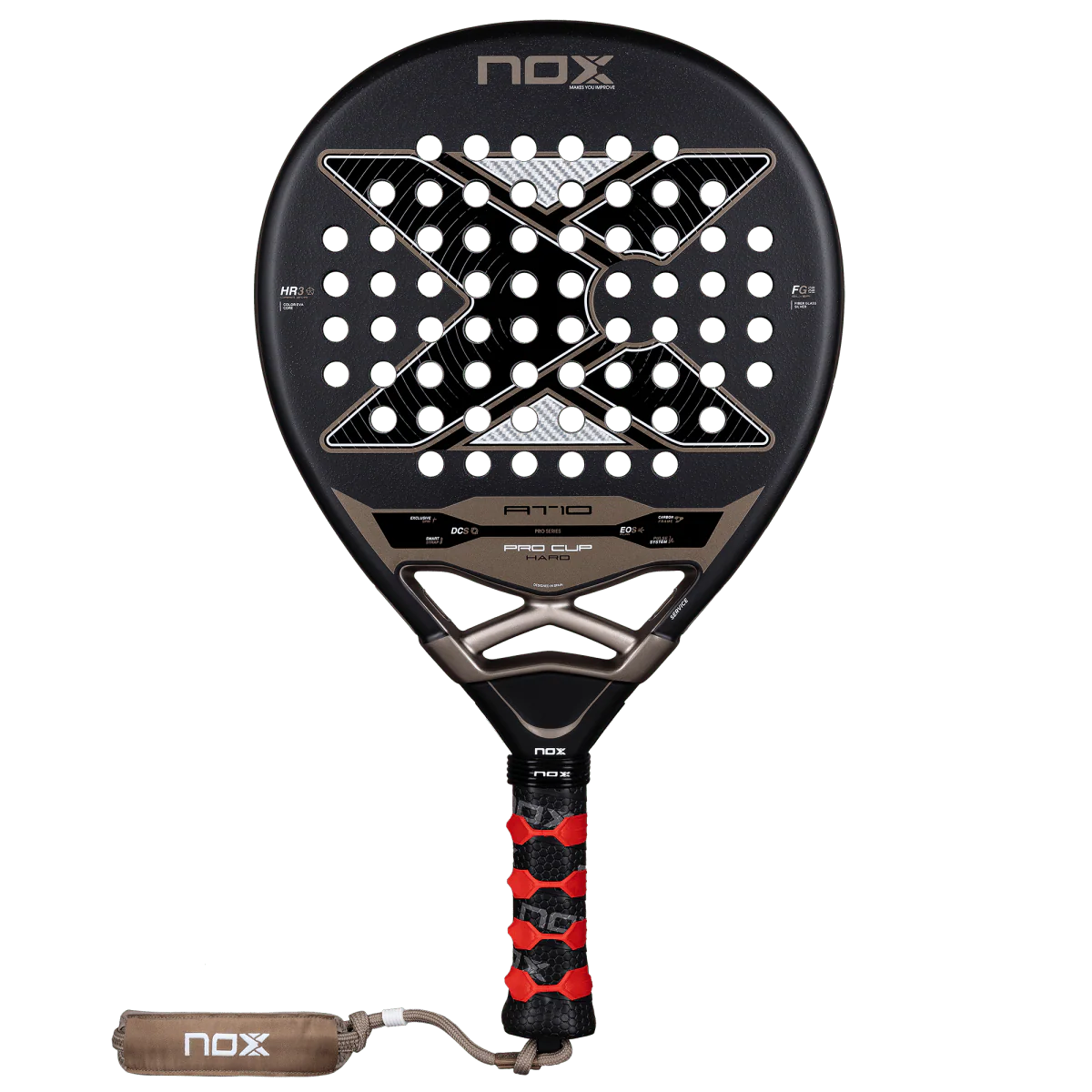 NOX AT10 Pro Cup Hard Padel Racket by Agustín Tapia