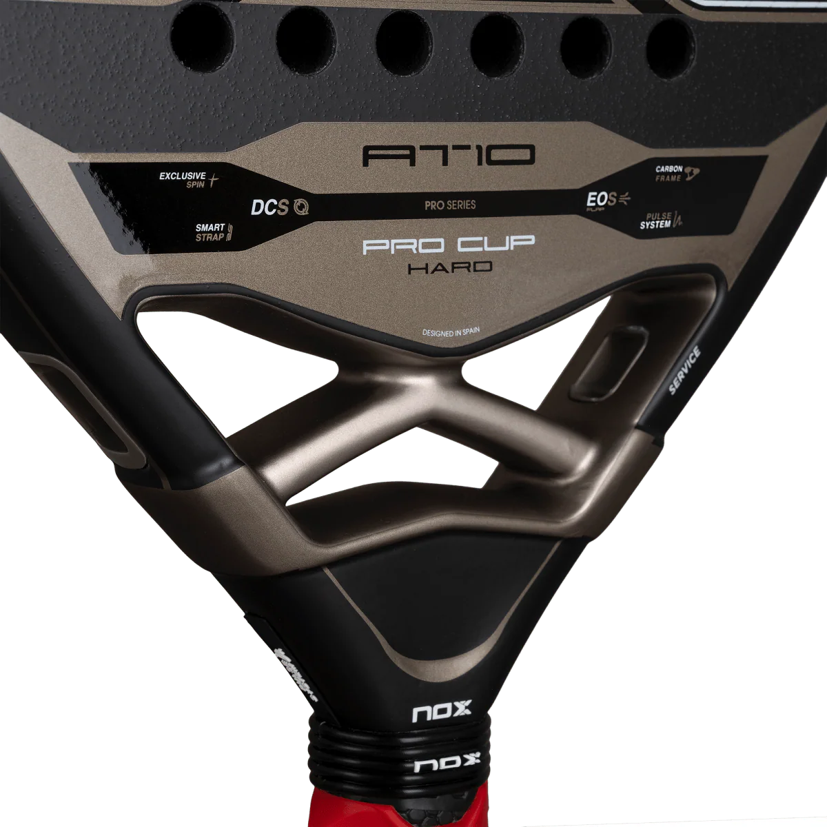 NOX AT10 Pro Cup Hard Padel Racket by Agustín Tapia