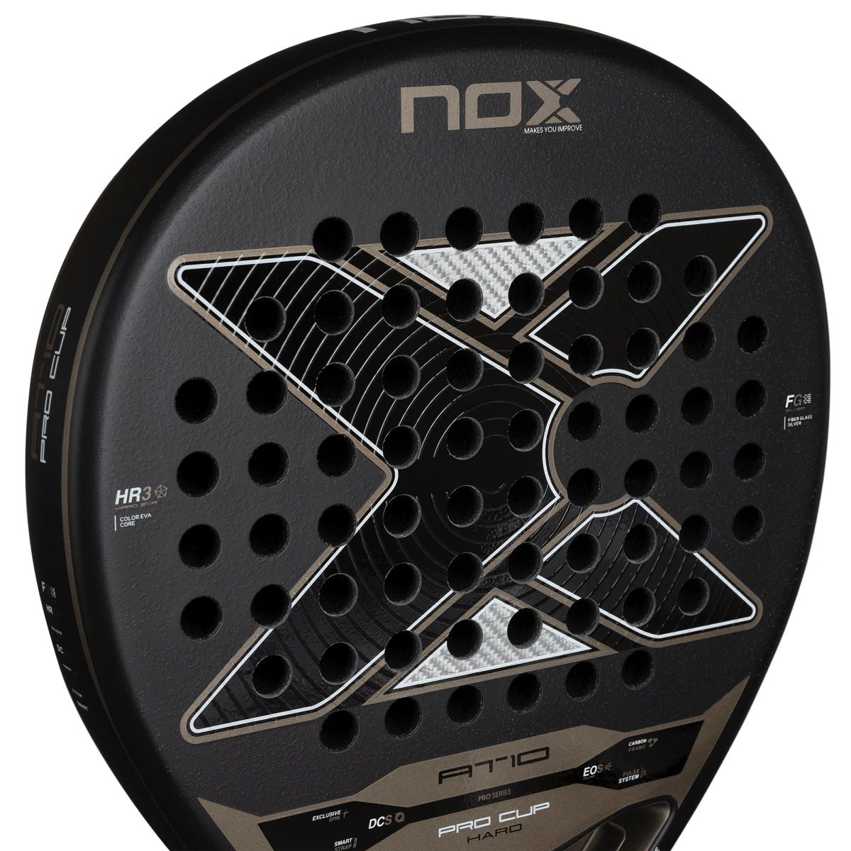 NOX AT10 Pro Cup Hard Padel Racket by Agustín Tapia