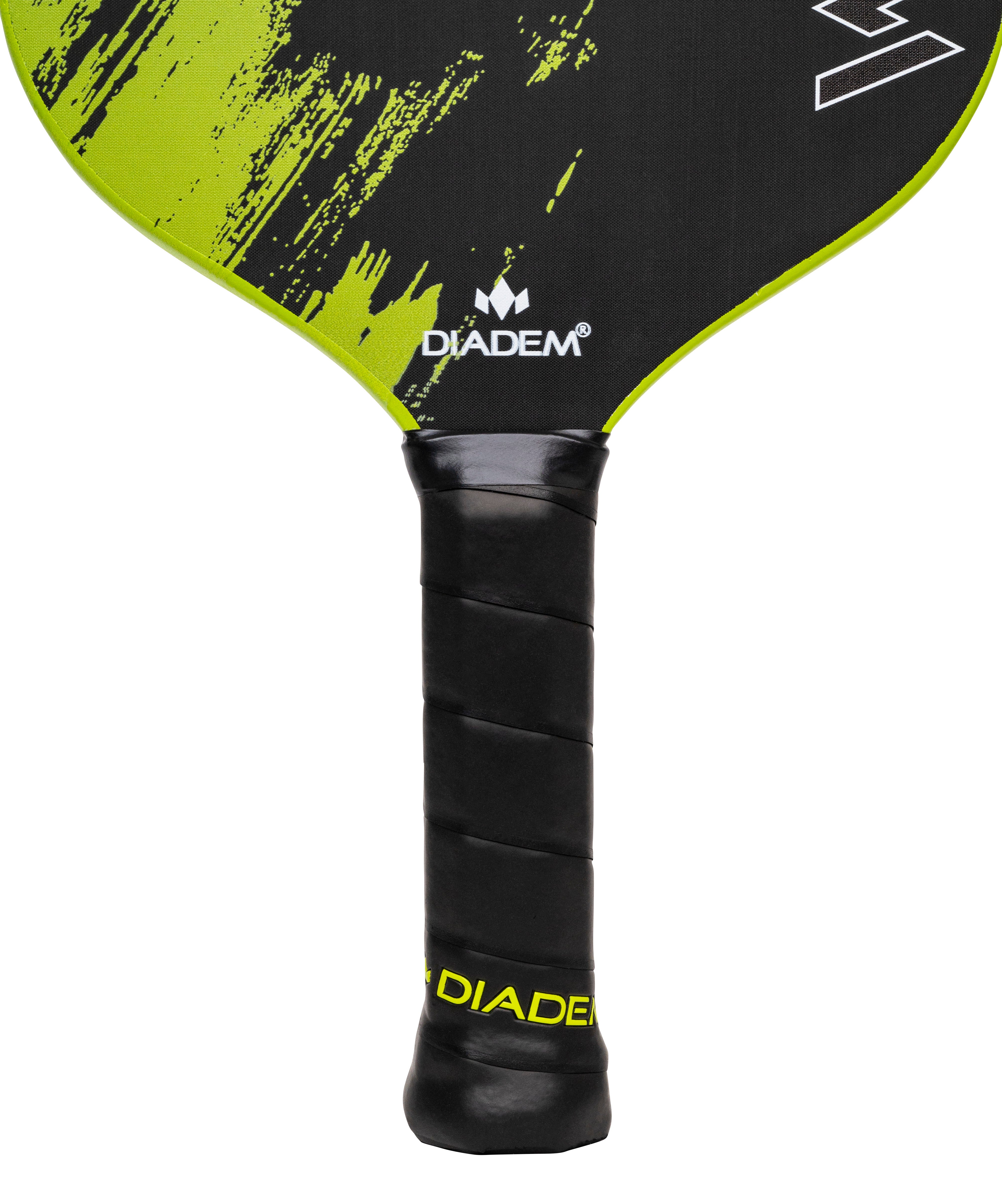 Diadem Warrior V2 Pickleball Paddle in Action - Competitive Play