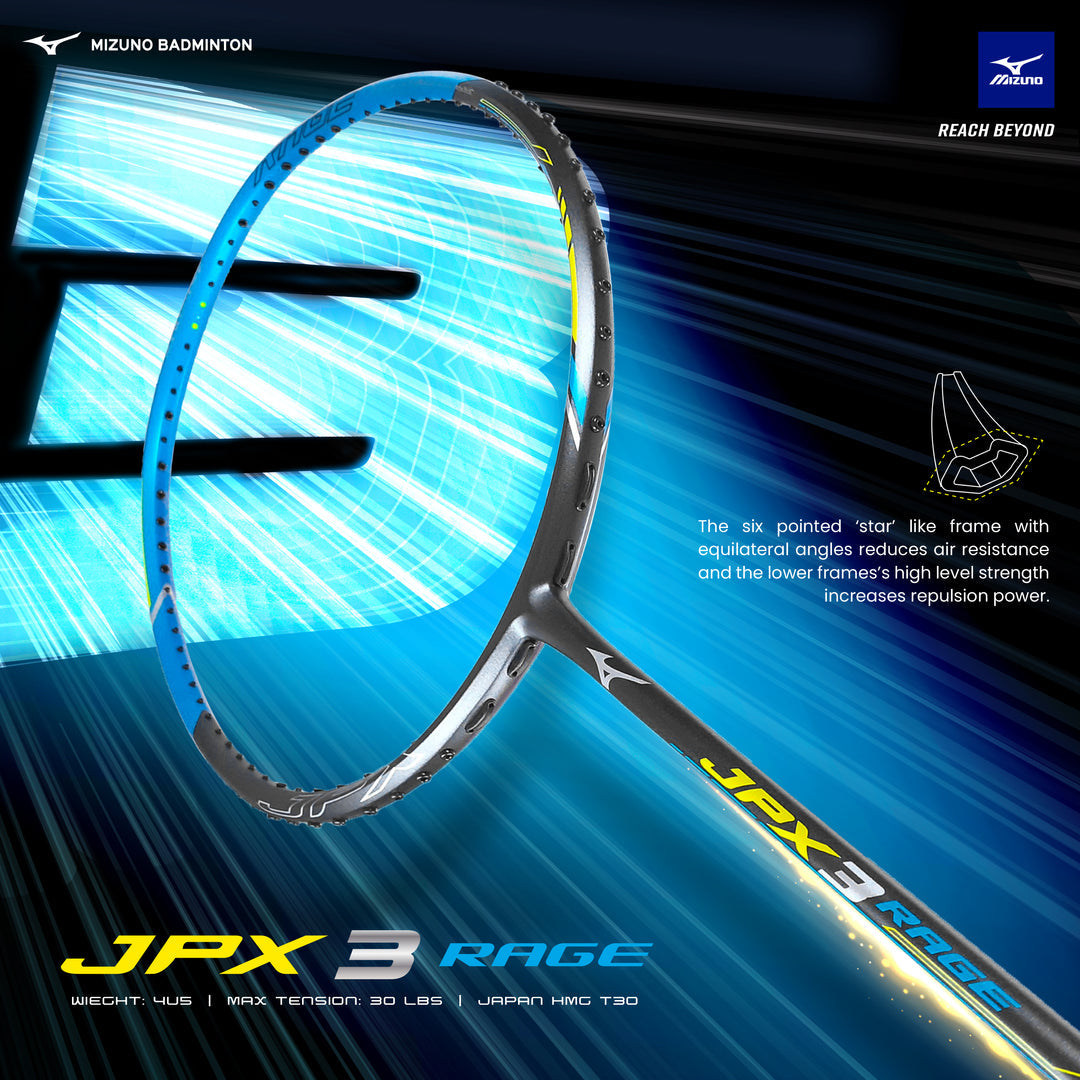 Mizuno JPX 3 Rage Badminton Racket