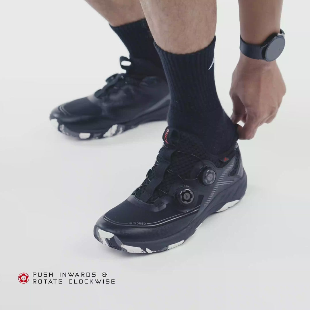 Hundred Hyper Adapt Non Marking Badminton Shoes