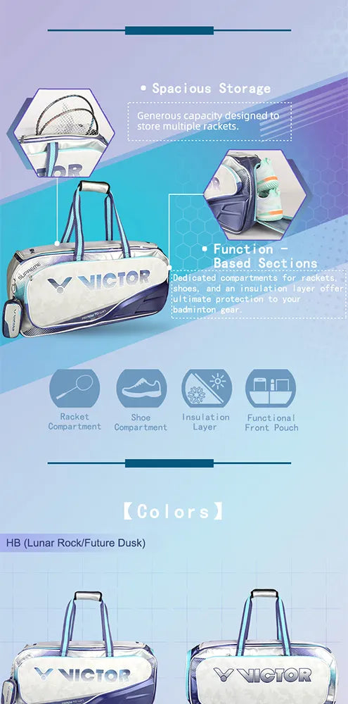 Victor BR-9615 HB Badminton Kit Bag