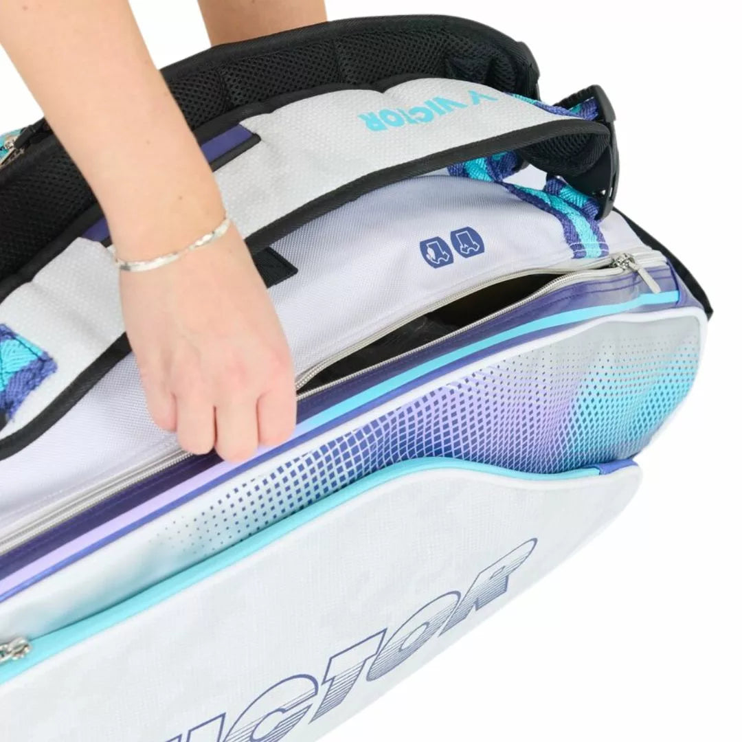 Victor BR9215 Grey/Navy Blue Badminton KitBag