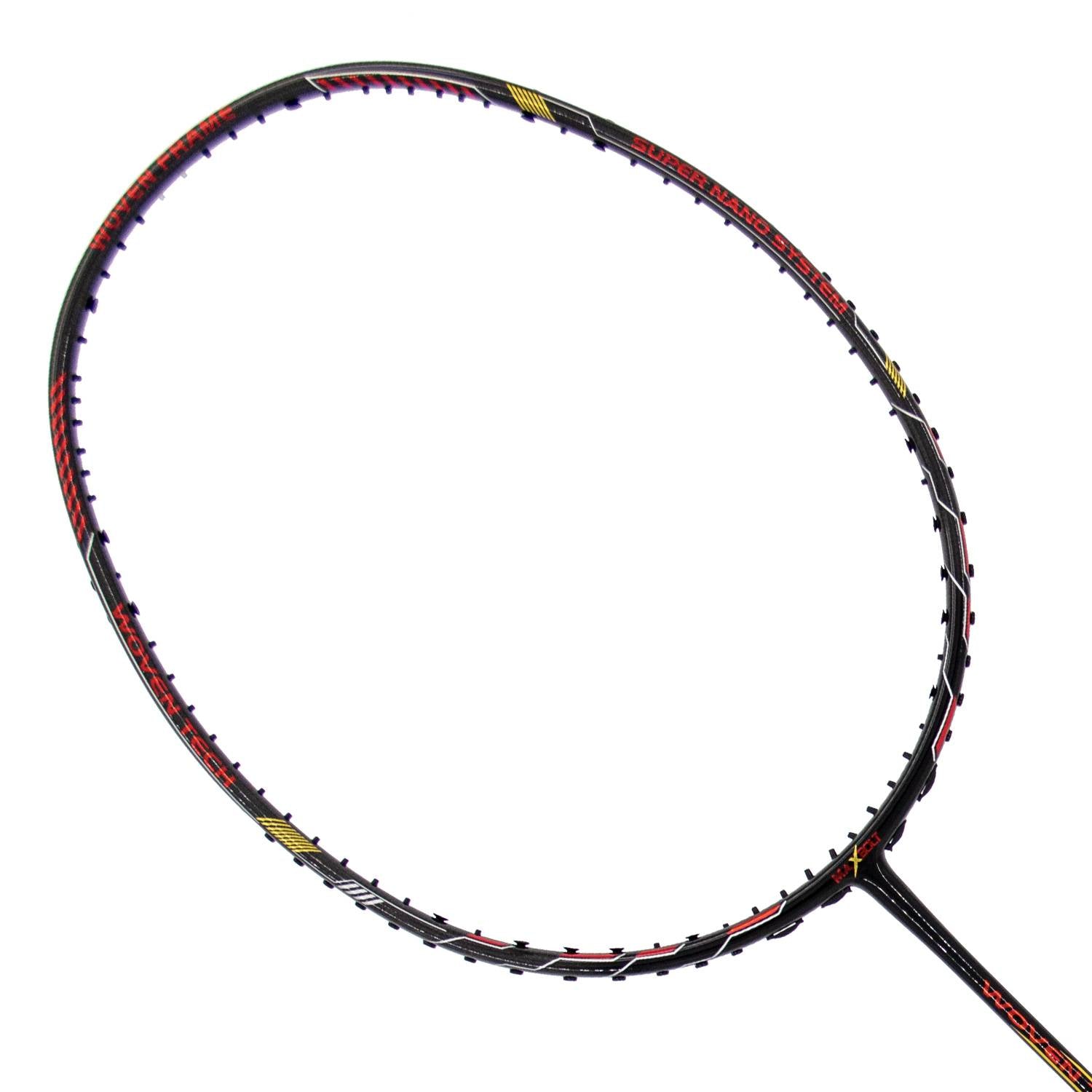 Maxbolt Woven Tech 60 Badminton Racket - Red/Black