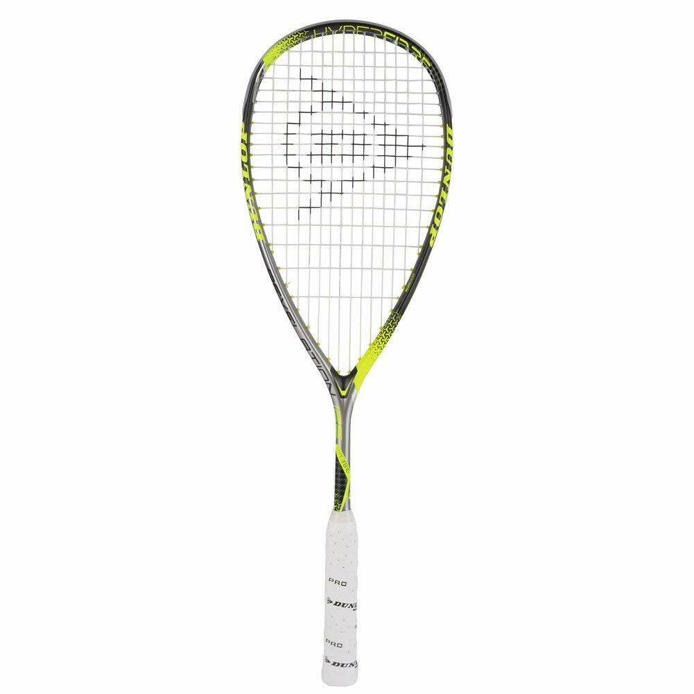 Dunlop Hyperfibre+ Revelation 125 Strung Squash Racquet