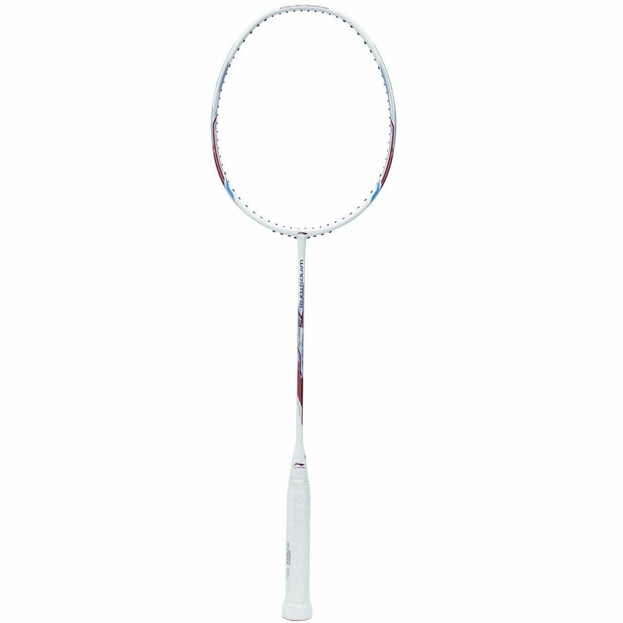 LI-NING Windstorm 75 White Badminton Racket