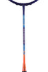 Flex Power Air Speed 10 Mega Tension - 33LBS Full Graphite Badminton Racquet with Full Racket Cover Blue/Orange