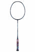 Flex Power Air Speed 11 Mega Tension - 33LBS Full Graphite Badminton Racquet with Full Racket Cover Black/Blue