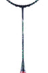 Flex Power Air Speed 11 Mega Tension - 33LBS Full Graphite Badminton Racquet with Full Racket Cover Black/Green