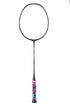 Flex Power Air Speed 11 Mega Tension - 33LBS Full Graphite Badminton Racquet with Full Racket Cover Black/Red