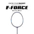 Flex Power F-Force Ultra Graphite Badminton Racquet Grey, Navy