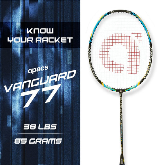 APACS Vanguard 77 Badminton Racket - TriplePointSports