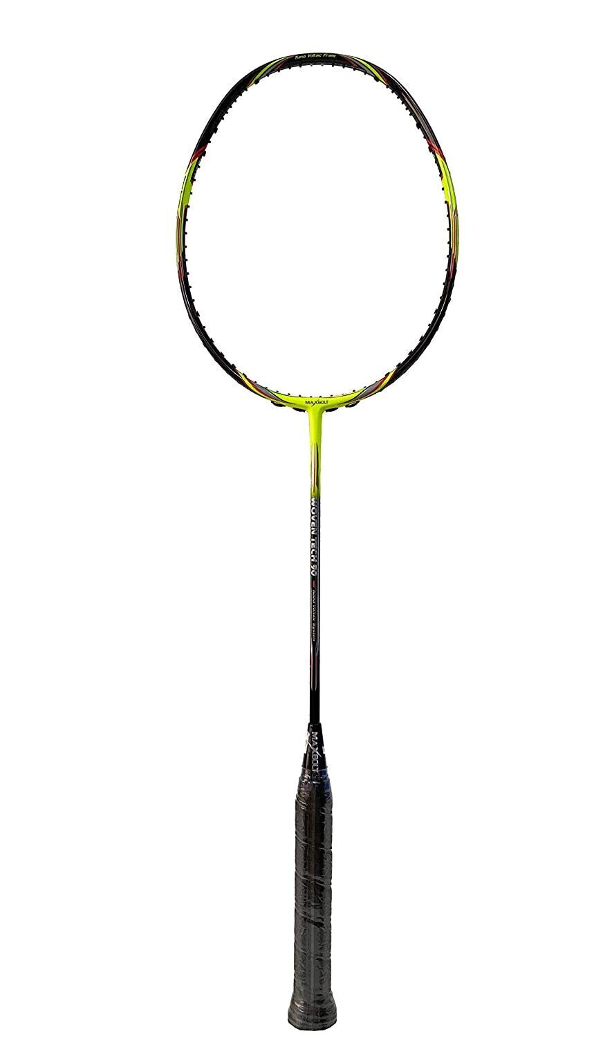 Maxbolt Woven Tech 90 Badminton Racket - Neon Green