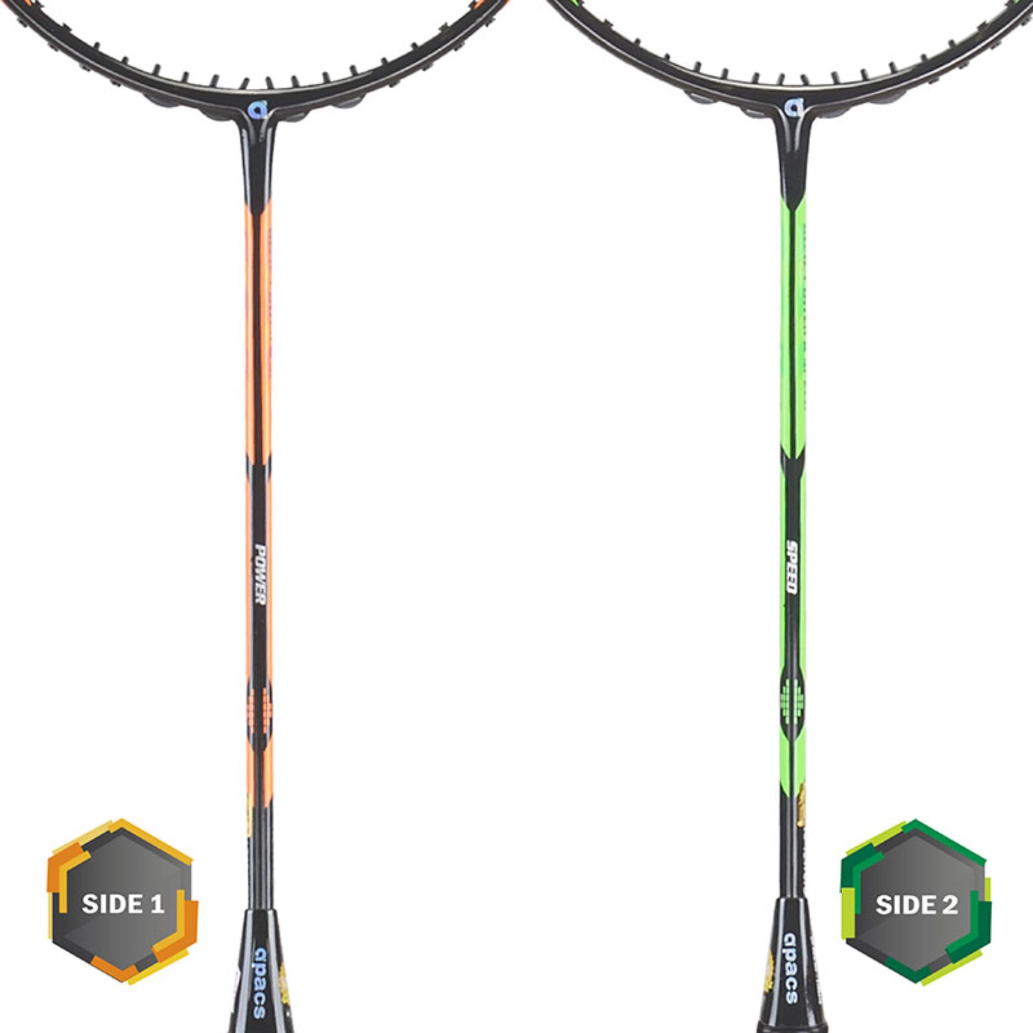 APACS Dual Power Speed v.2 Badminton Racket Power and Speed